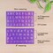 BAZIC Lettering Stencil Ruler Set, 20 mm, 2 Pack, Reusable Plastic Sheets, for Posters, Signs, DIY Stencil Art